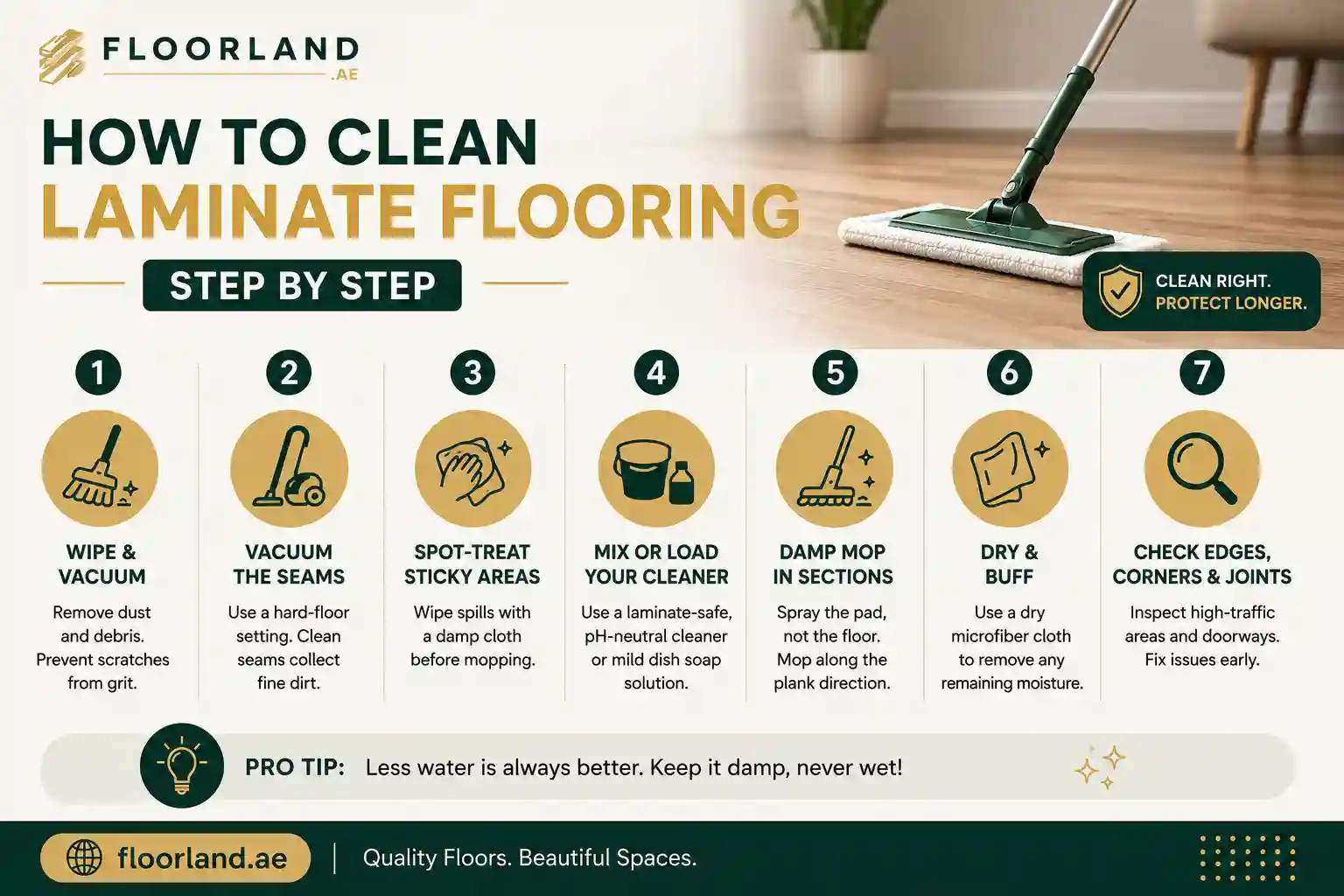 How To Clean Laminate Flooring Step by Step