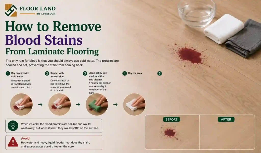 14. How to Remove Blood Stains From Laminate Flooring