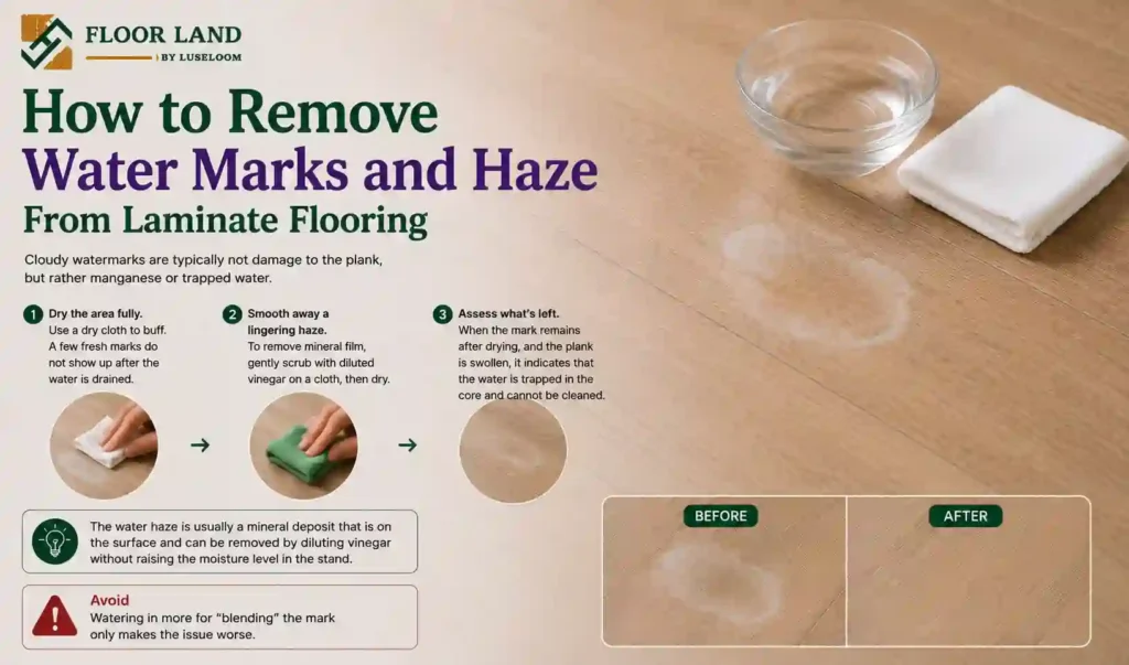 15. How to Remove Water Marks and Haze From Laminate Flooring