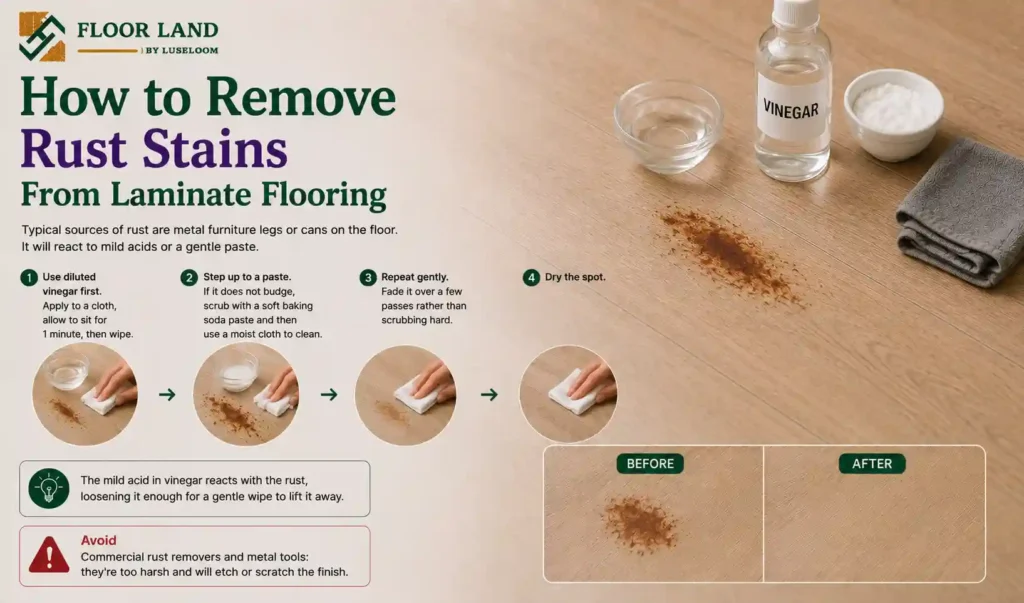 16. How to Remove Rust Stains From Laminate Flooring