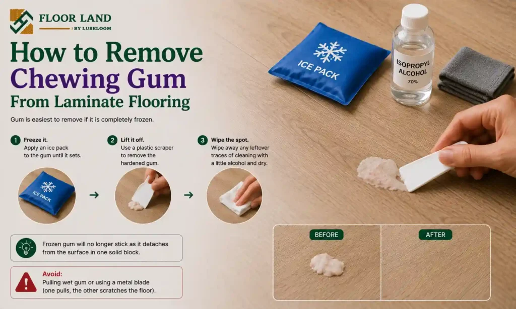 19. How to Remove Chewing Gum From Laminate Flooring