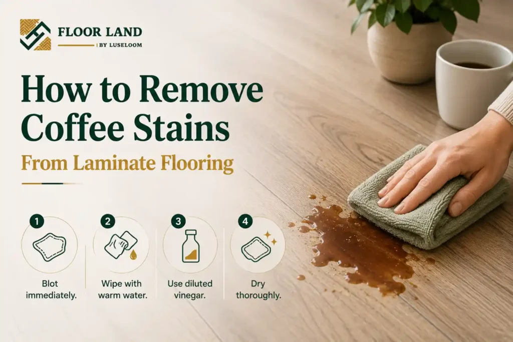 2. How to Remove Coffee Stains From Laminate Flooring