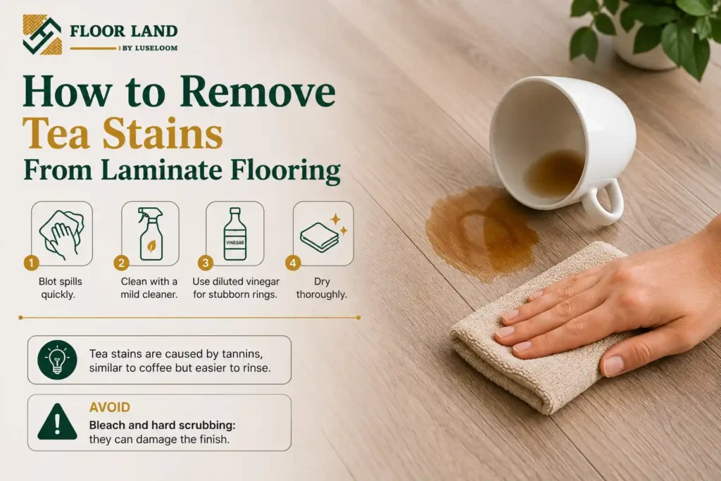 3. How to Remove Tea Stains From Laminate Flooring