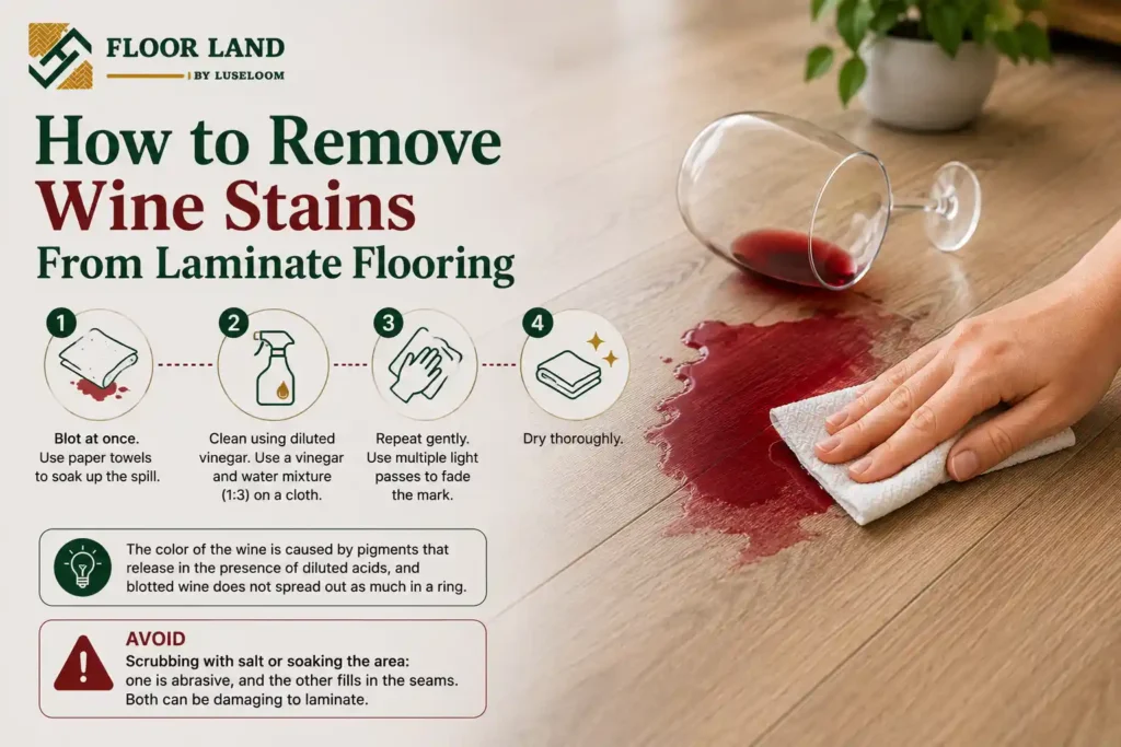 4. How to Remove Wine Stains From Laminate Flooring