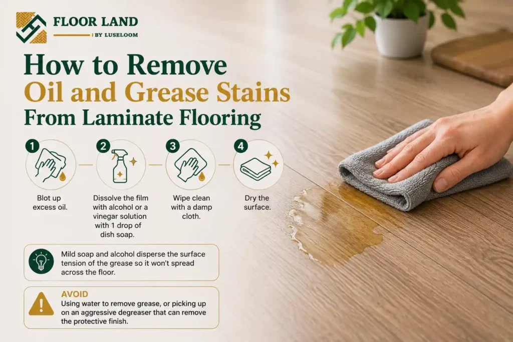 5. How to Remove Oil and Grease Stains From Laminate Flooring