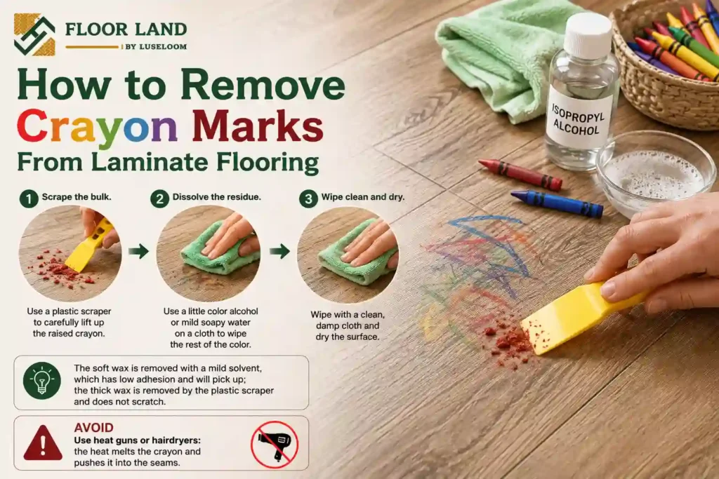 8. How to Remove Crayon Marks From Laminate Flooring
