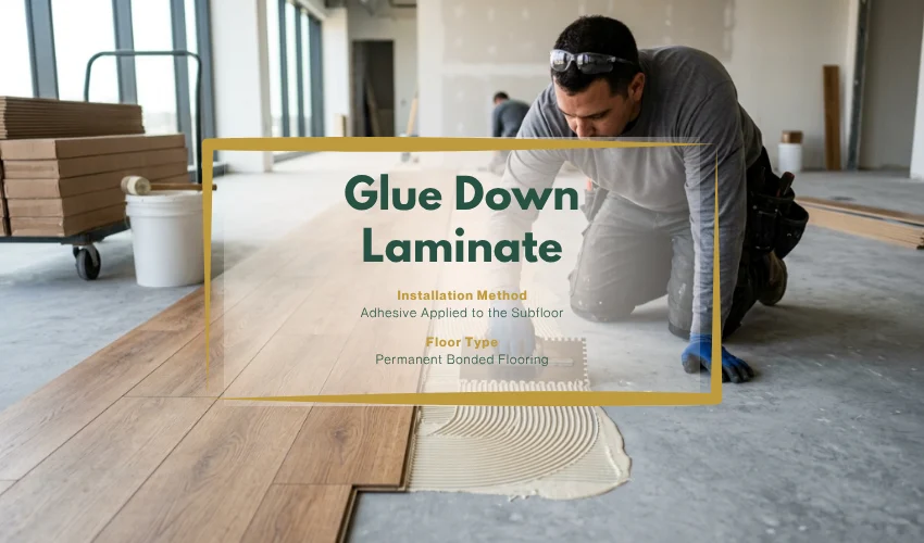 Glue Down Laminate - Floor Land