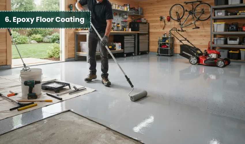 6. Epoxy Floor Coating