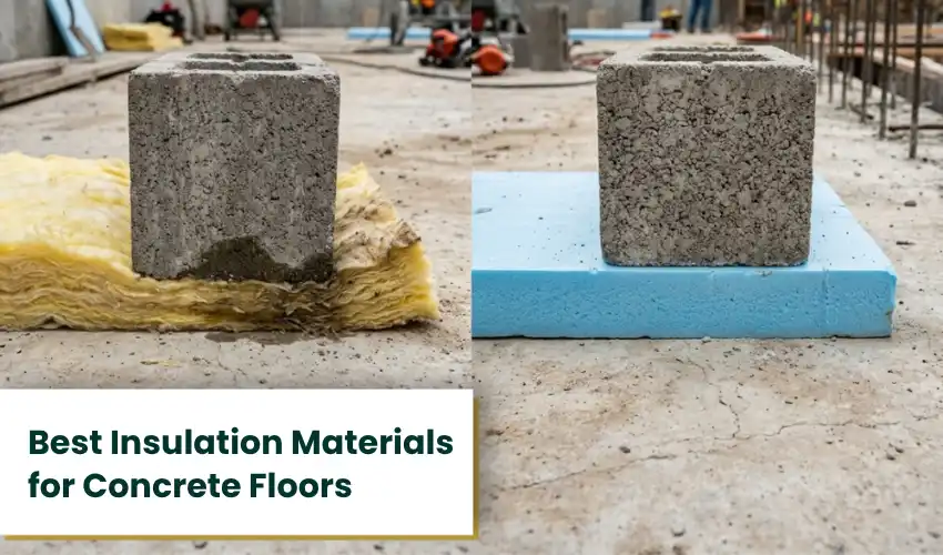 Best Insulation Materials for Concrete Floors