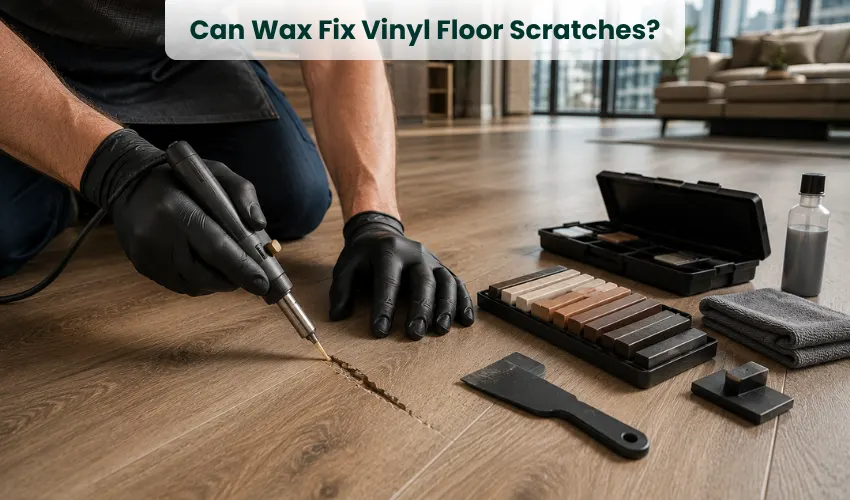 Can Wax Fix Vinyl Floor Scratches