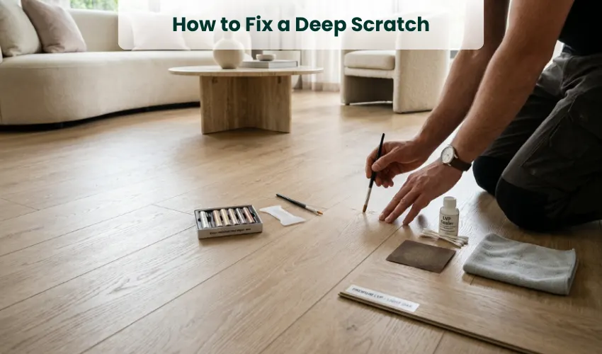 How to Fix a Deep Scratch
