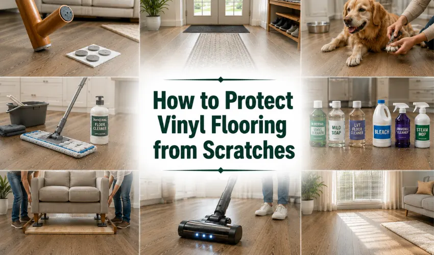 How to Protect Vinyl Flooring from Scratches