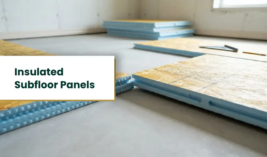 Insulated Subfloor Panels