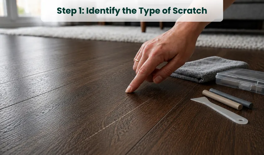 Step 1 Identify the Type of Scratch