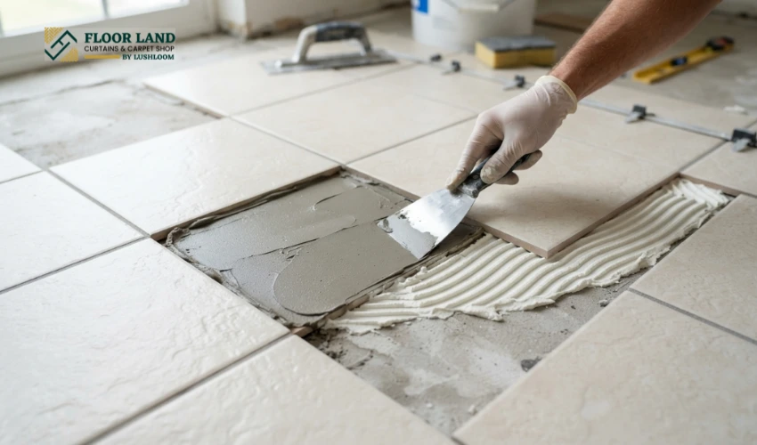 1. Fix Loose and Damaged Tiles