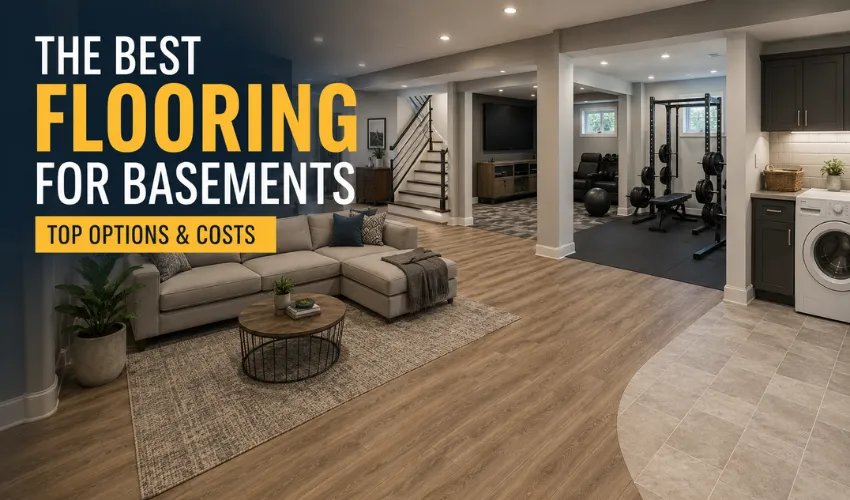 The Best Flooring for Basements