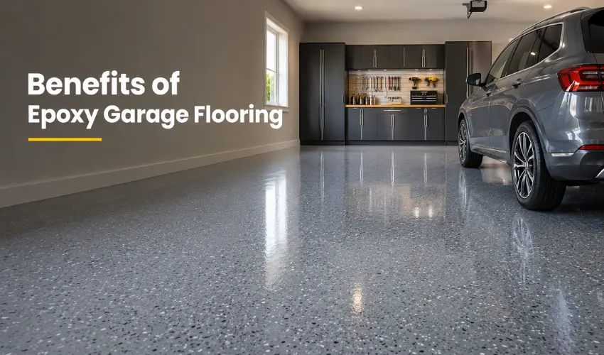What Are the Benefits of Epoxy Flooring for Your Garage - Floor Land