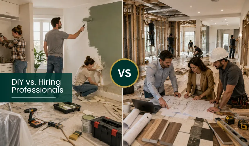 DIY vs. Hiring Professionals