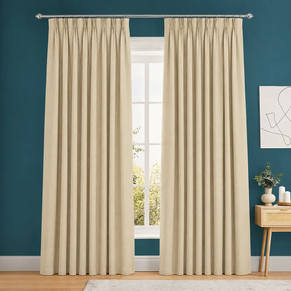Blackout Cream Curtain