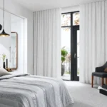 Crisp White Drape