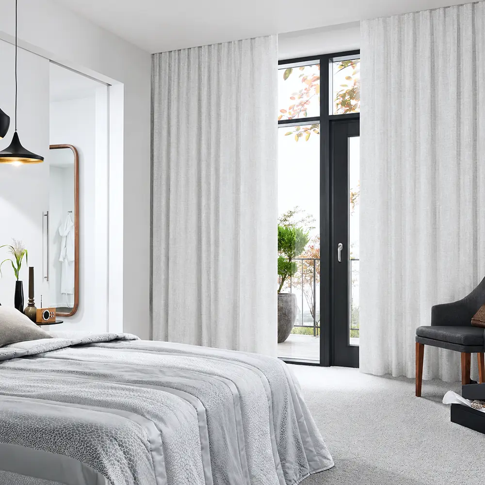 Crisp White Drape