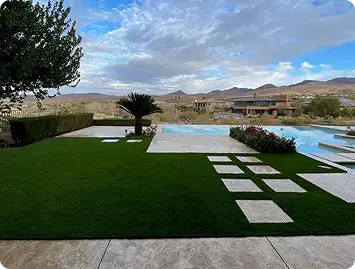 Villa artificial grass dubai