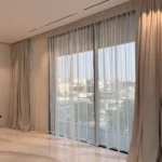 Motorized Acoustic Curtains Installation in Jumeirah