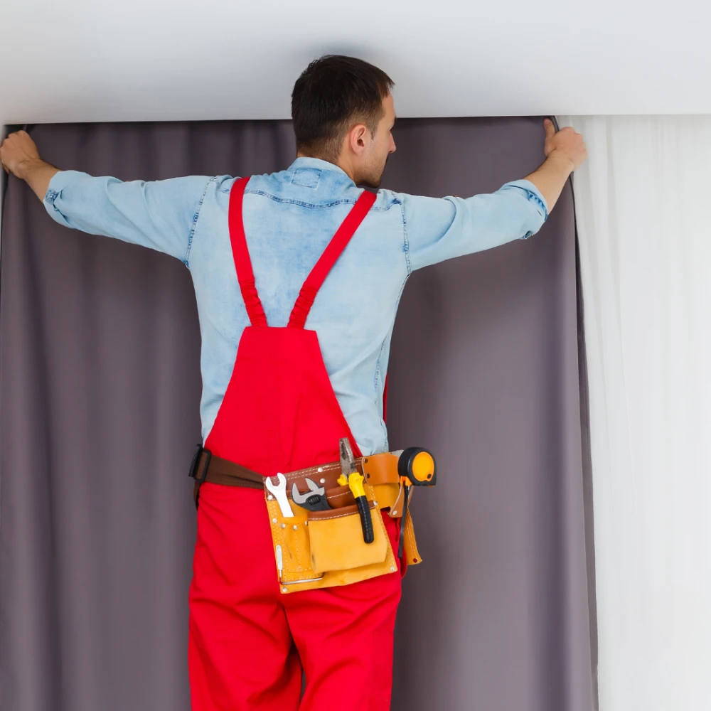 Affordable curtain installation Dubai