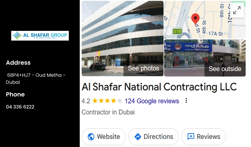 Al Shafar General Contracting Co. LLC