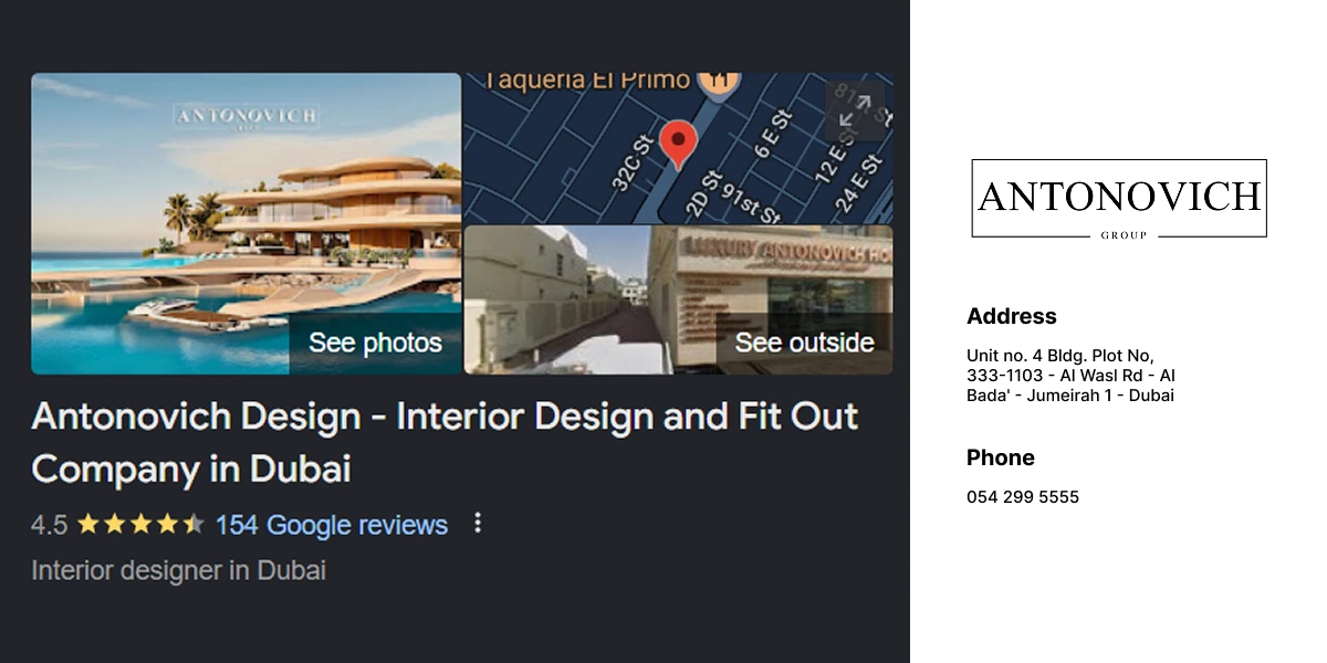 Antonovich Design Interior Fitout
