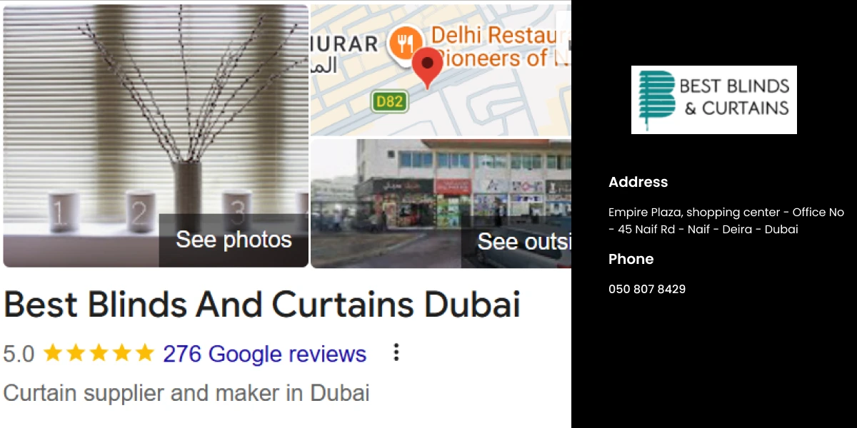 Best Blinds And Curtains Dubai Shop