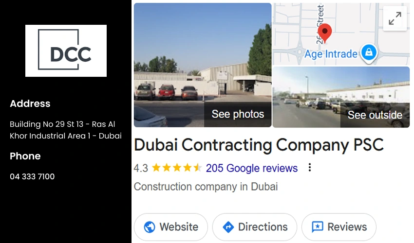 Dubai Contracting Company (DCC)