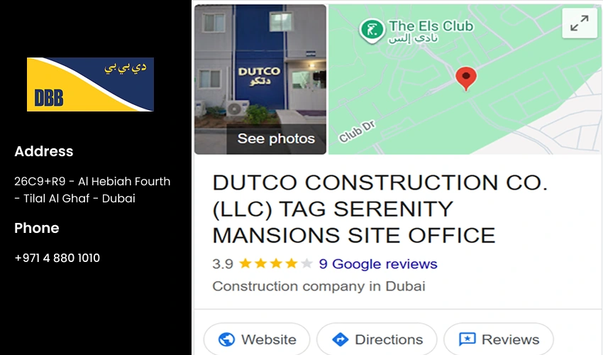 Dutco Construction LLC (DBB Dutco Balfour Beatty)