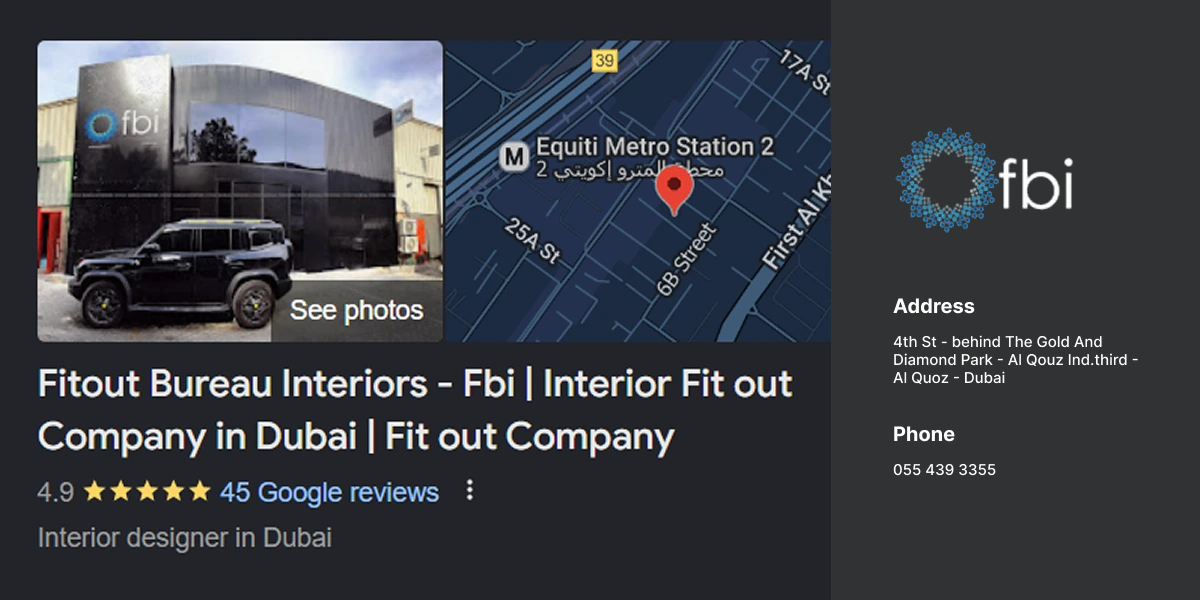 Fitout Bureau Interiors (FBI) Interior Fitout