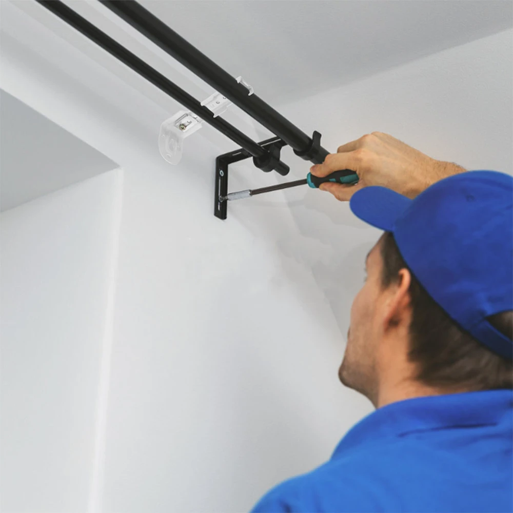 Luxury curtain installation Dubai