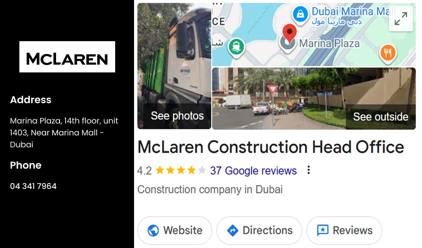 McLaren Construction (International)