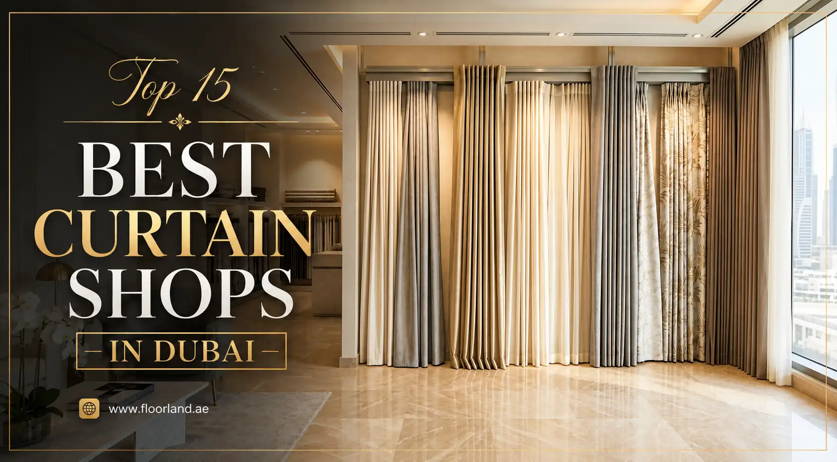 Best Curtain Shops in Dubai
