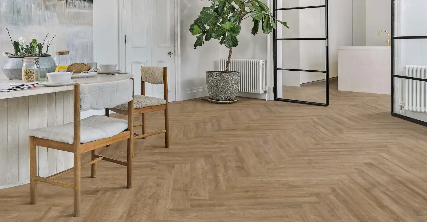 Treat the Discolored Vinyl Flooring