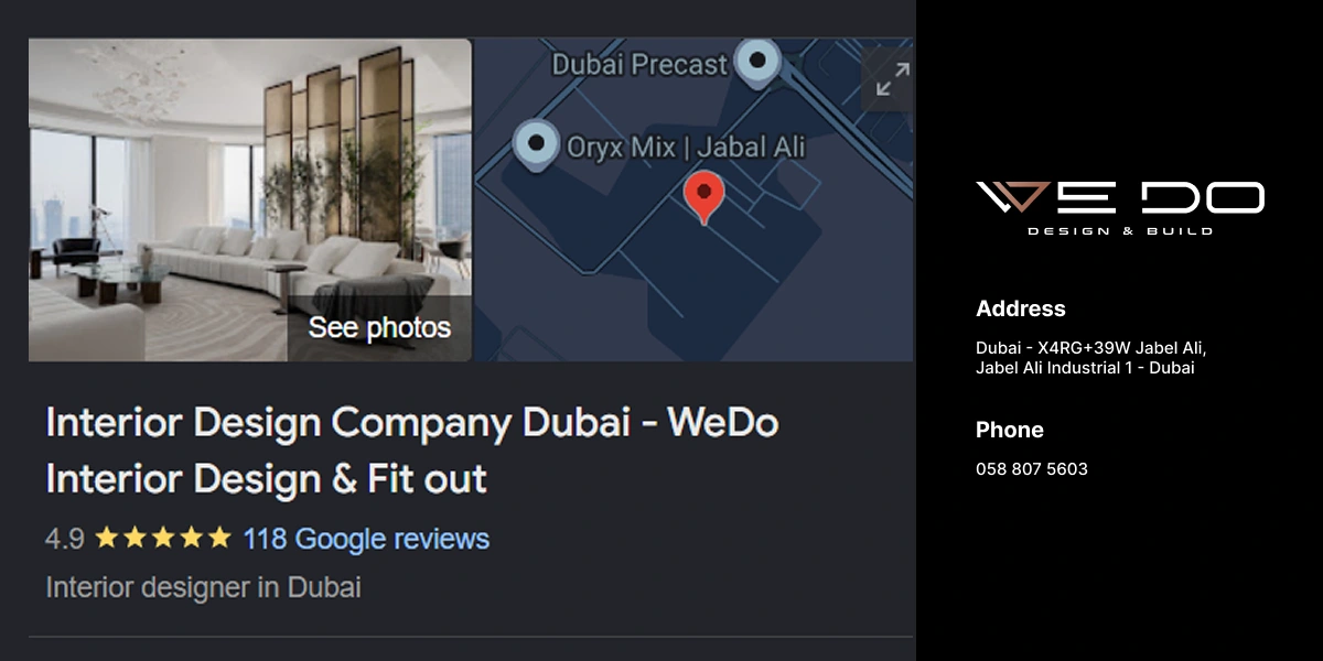 WeDo Interior Design & Fit Out -Interior Fitout