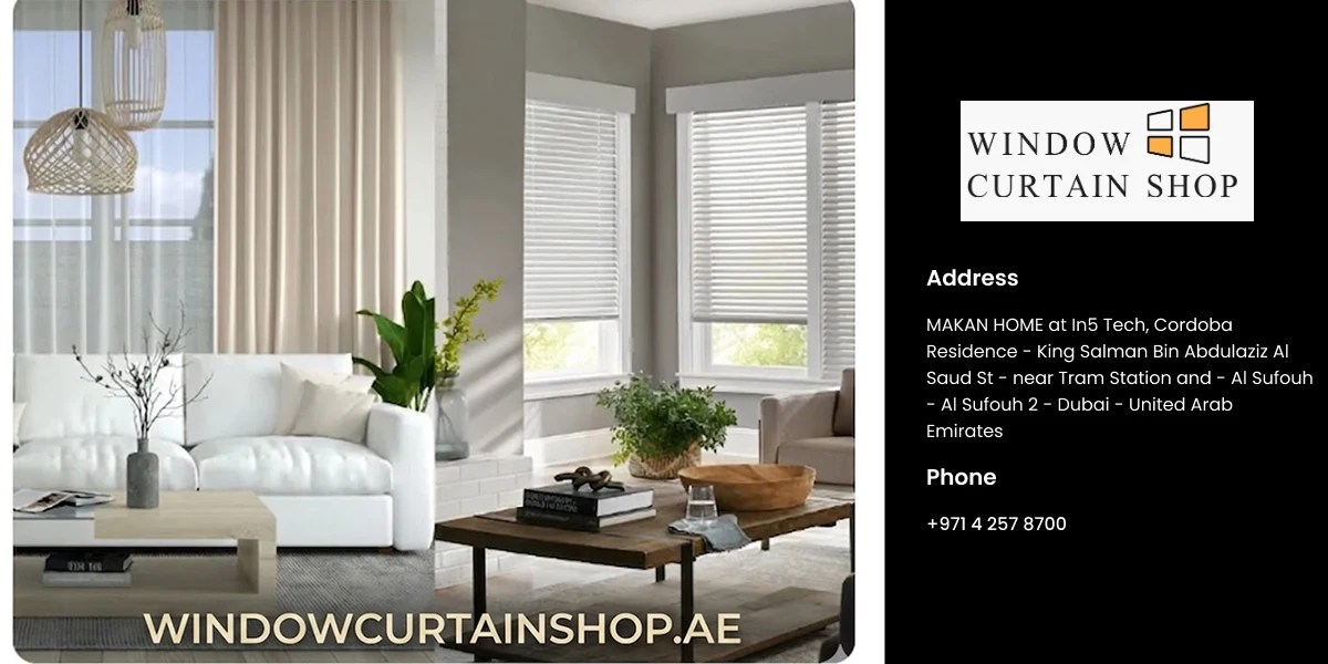 Window Curtains Dubai