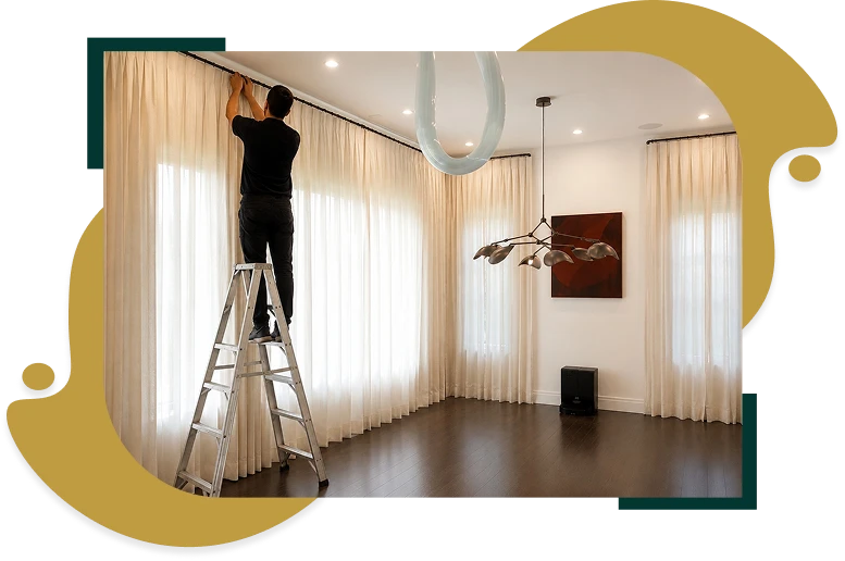 Curtain Installation Dubai Service