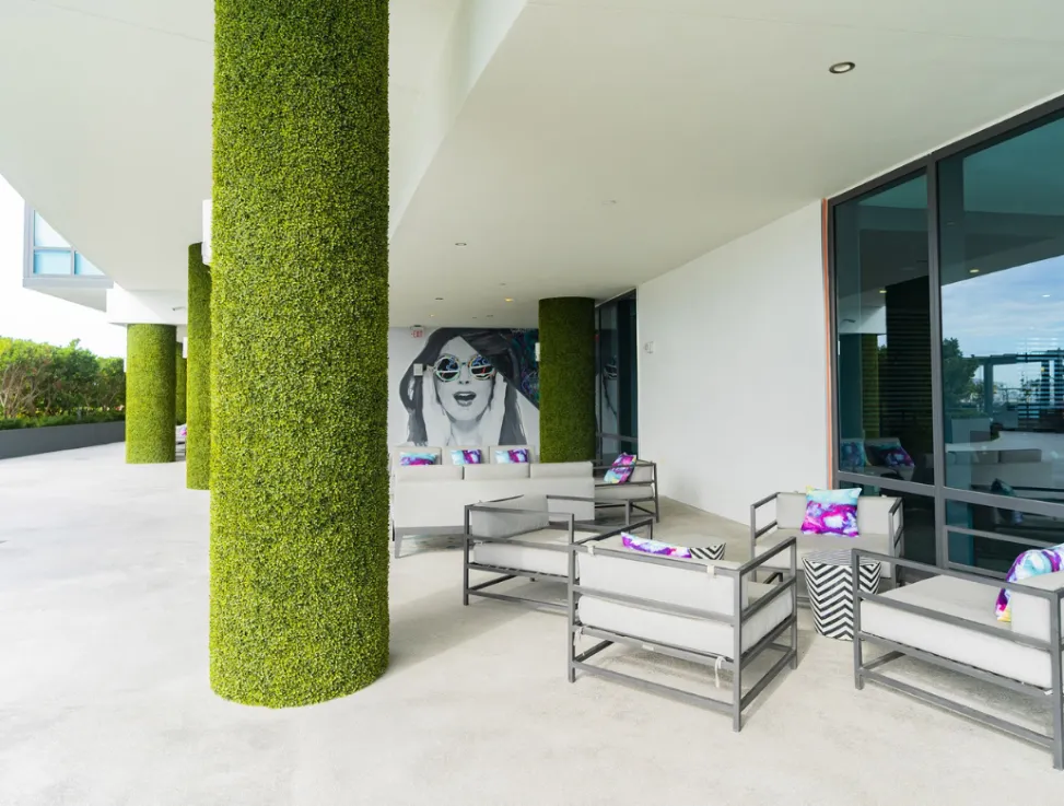 grass panel fitting service Dubai