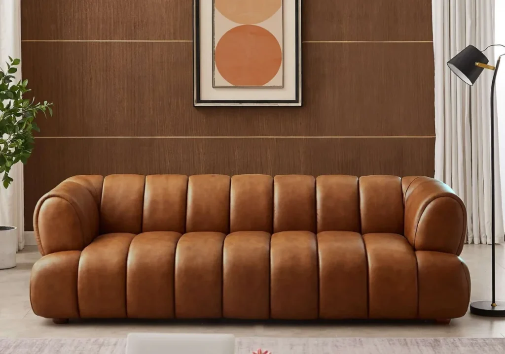 leather upholstery material