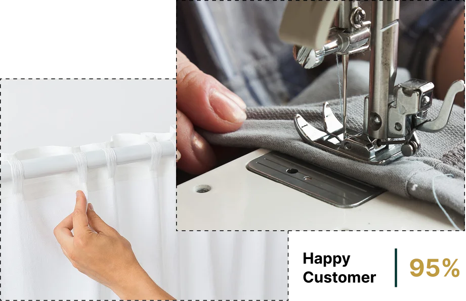 made to measure curtains alteration Dubai
