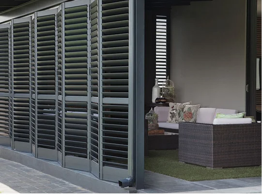 Aluminium Window Shutters Exterior