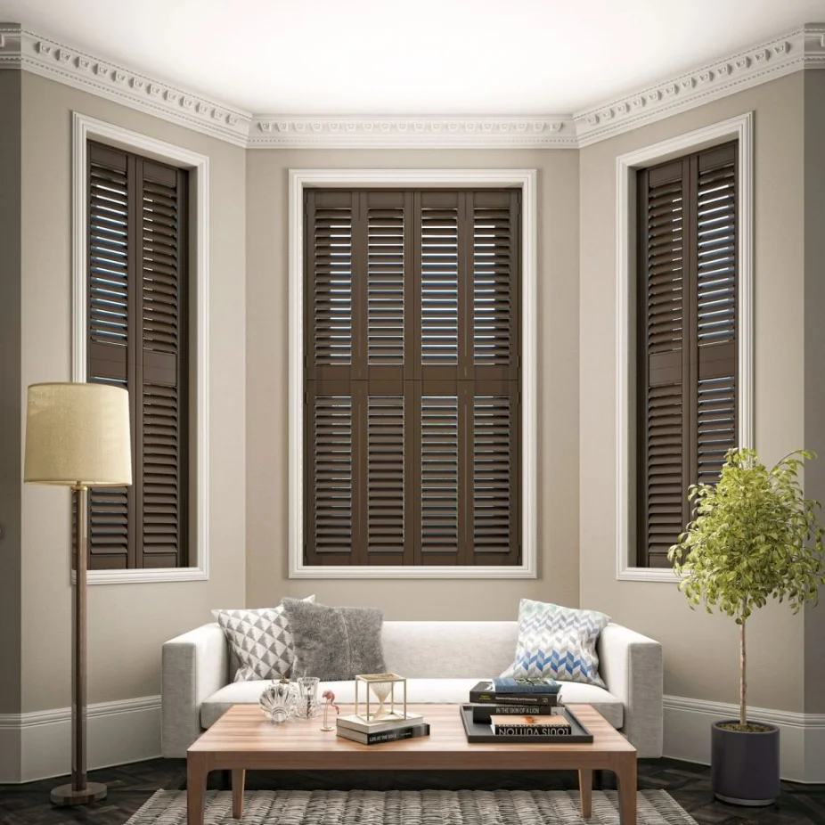 Bay Window Plantation Shutters Dubai