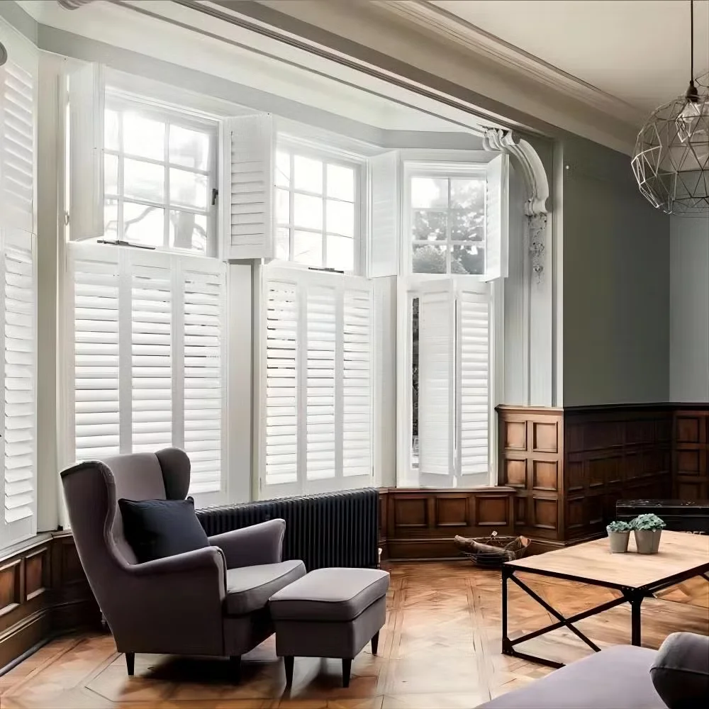Bedroom Plantation Shutters Dubai