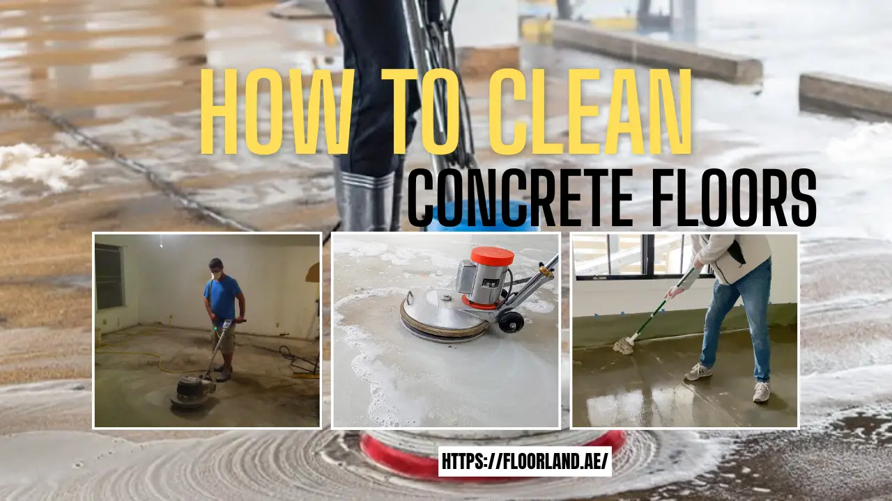 How to Clean Concrete Floors