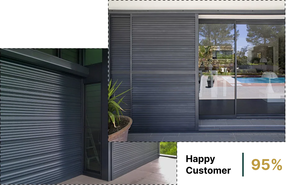 Modern Aluminium Shutters Dubai