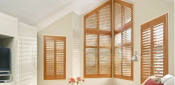 Natural Wood Shutters Dubai